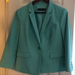 Talbots Turquoise Suit Jacket